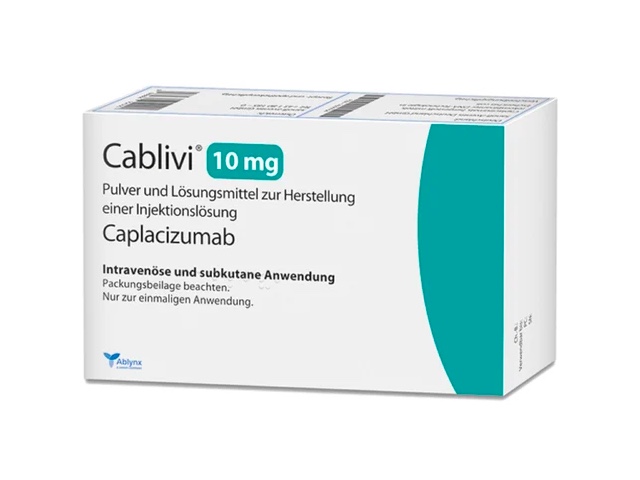 Cablivi 10 mg Caplacizumab