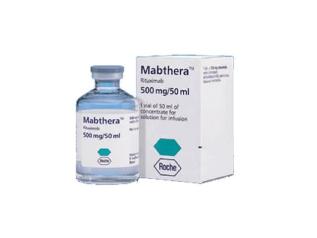 Mabthera 500 mg / 50 ml IV vial concentrado