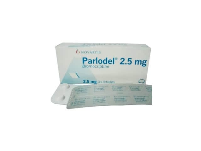 Парлодел СРО 2,5 мг