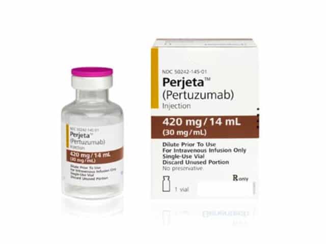 Perjeta (Pertuzumab) Injection 420 mb/14 mL (30 mg/mL)